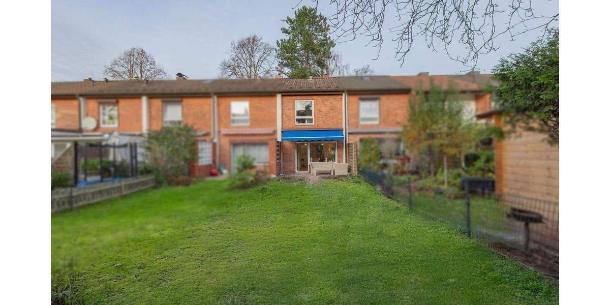 Ankommen & Wohlfühlen: Helles Reihenhaus mit Garten in Bramfeld 3 zimmer