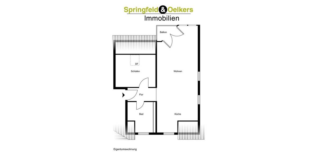Etagenwohnung Hamburg Bergedorf - 2 Zimmer, 56 m&sup2;, 279.000&euro; | Angebot:26170572