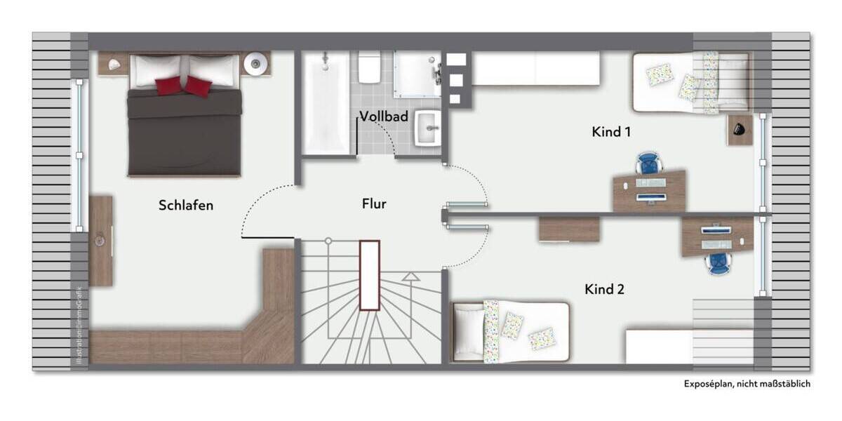 Reihenmittelhaus Henstedt-Ulzburg Ulzburg - 5 Zimmer, 109 m&sup2;, 285.000&euro; | Angebot:26160683