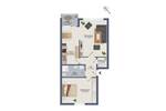 Etagenwohnung Ahrensburg - 2 Zimmer, 60 m&sup2;, 248.000&euro; | Angebot:25815369