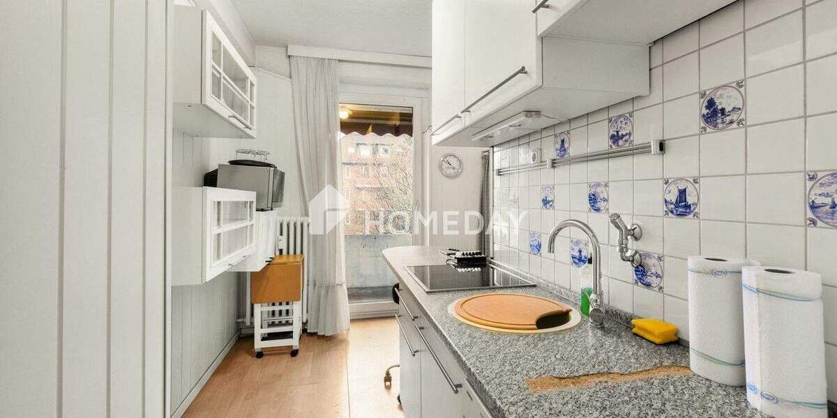 Etagenwohnung Hamburg Hamm - 3 Zimmer, 62 m&sup2;, 298.000&euro; | Angebot:25773294