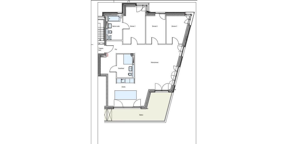 Etagenwohnung Hamburg Hamburg-Mitte - 4 Zimmer, 128 m&sup2;, 2.880&euro; | Angebot:26426582