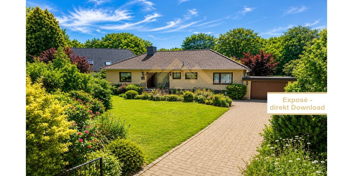 Ruhe pur: Bungalow in ruhiger Sackgassenlage mit Vollkeller und großem Grundstück - Bungalow Holm | Angebot:26947721