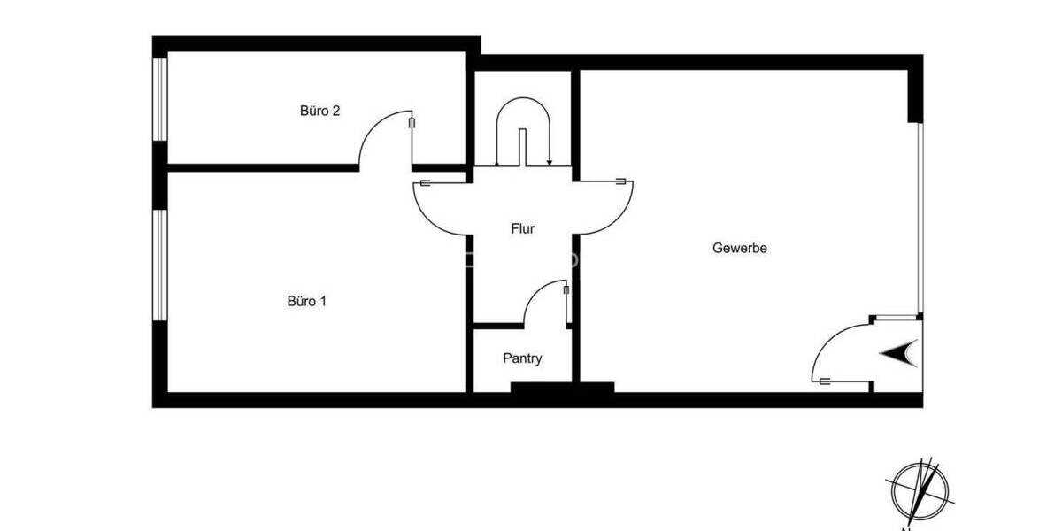 Gewerbeobjekt Hamburg Hohenfelde - 3 Zimmer, 80 m&sup2;, 380.000&euro; | Angebot:26733436