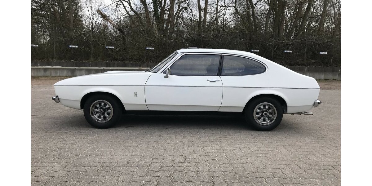 Ford Capri Lady in White H-Zulassung Mike Sanders 29.000 km 14.999 &euro; Hamburg 22339