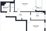 Etagenwohnung Wedel - 2 Zimmer, 65 m&sup2;, 219.800&euro; | Angebot:26188437