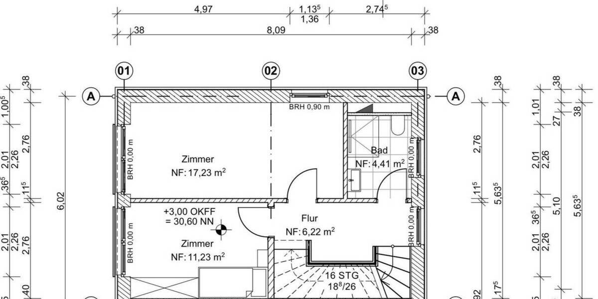 Reihenendhaus Hamburg Groß Flottbek - 4 Zimmer, 114 m&sup2;, 1.199.000&euro; | Angebot:26502424