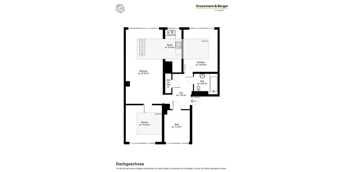 Etagenwohnung Hamburg Eilbek - 3 Zimmer, 99 m&sup2;, 749.000&euro; | Angebot:25895868