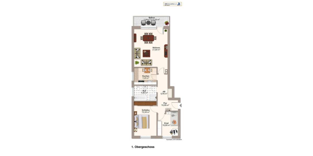 Etagenwohnung Oststeinbek-Havighorst Havighorst - 3 Zimmer, 81 m&sup2;, 295.000&euro; | Angebot:26452327