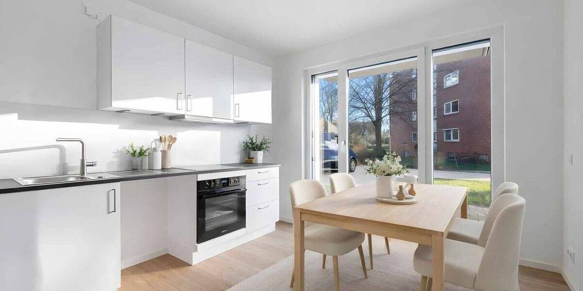 Etagenwohnung Hamburg Poppenbüttel - 3 Zimmer, 89 m&sup2;, 2.015&euro; | Angebot:26786857