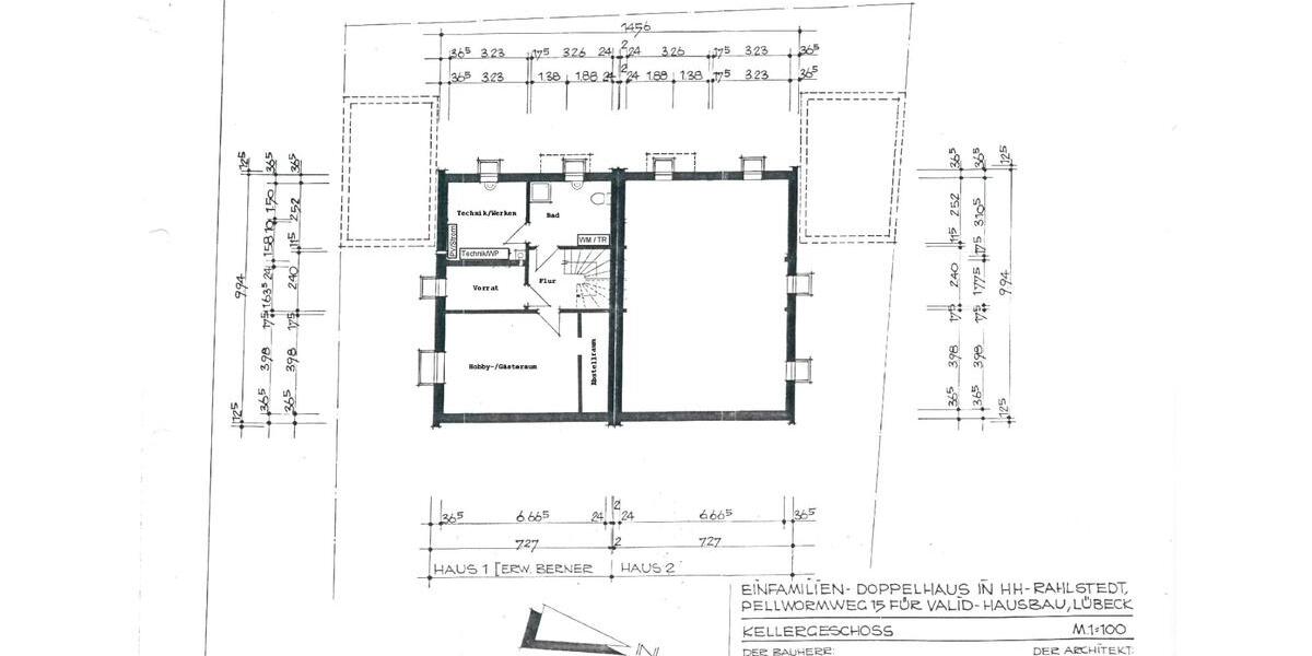 Doppelhaushälfte Hamburg Wandsbek - 4 Zimmer, 114 m&sup2;, 695.000&euro; | Angebot:27019016