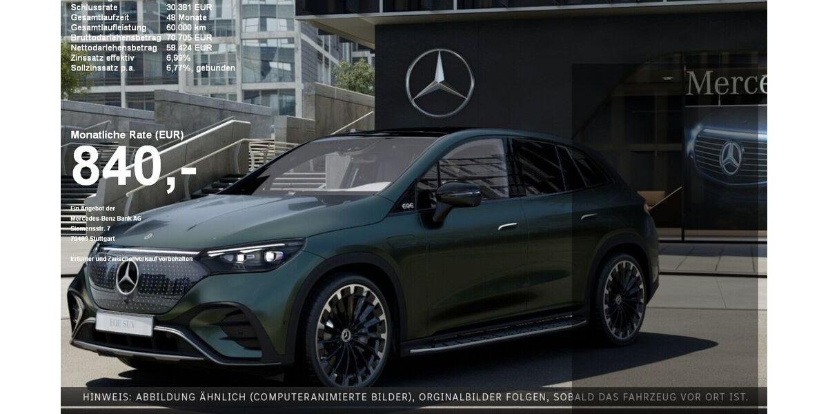 Mercedes-Benz EQE SUV 6.766 km 77.290 &euro; Hamburg 21079