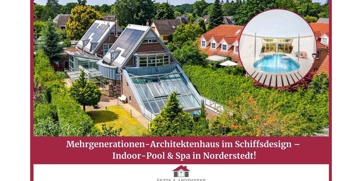 Einfamilienhaus Norderstedt Friedrichsgabe - 9 Zimmer, 507 m&sup2;, 1.369.000&euro; | Angebot:27405421