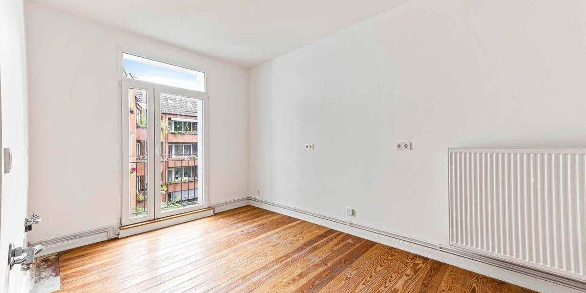 Altbaucharakter trifft Moderne - helle Wohnung mit Aufzug, Balkon und Dielenboden in grüner Lage! 2 zimmer