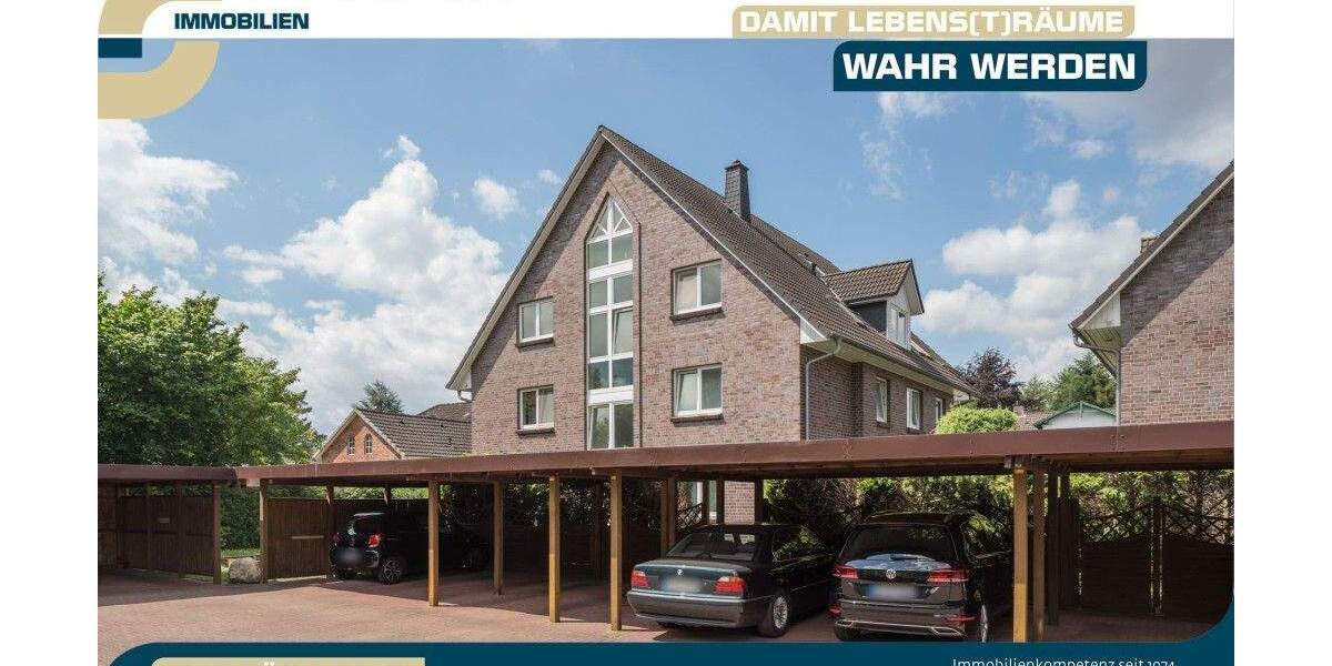 von Stosch Immobilien 3 ZI Maisonette WHG mit Carport in Halstenbek zu mieten 3 zimmer