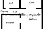 Zentrales Garstedt zw. Meyers-Mühle und EKZ Herold-Center - DachWohnung mit EBK - Sitzbadewanne