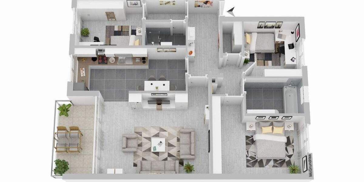 Viel Platz für die Familie. Und direkt an der Natur. 4 zimmer