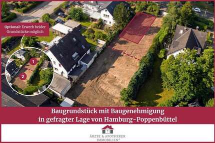 Grundstück Hamburg / Poppenbüttel Poppenbüttel - 389.000&euro; | Angebot:26357811
