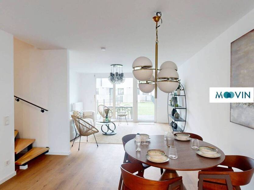 **PLATZ FÜR DIE GANZE FAMILIE: 4-Zimmer-Reihenmittelhaus mit EBK, TERRASSE, 2 BÄDERN uvm. im FinkenPark Geesthacht**