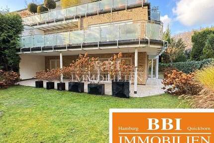 Erdgeschosswohnung mit Südgarten und 2 TG - Stilvolles Wohnen in privater Atmosphäre 4 zimmer