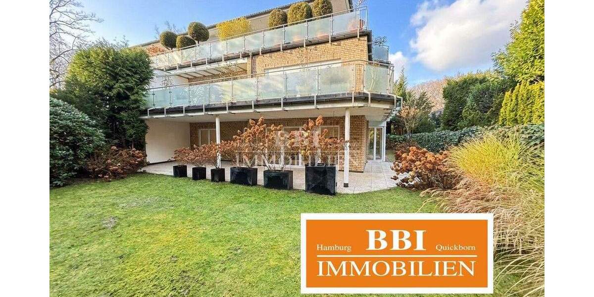 Erdgeschosswohnung mit Südgarten und 2 TG - Stilvolles Wohnen in privater Atmosphäre 4 zimmer