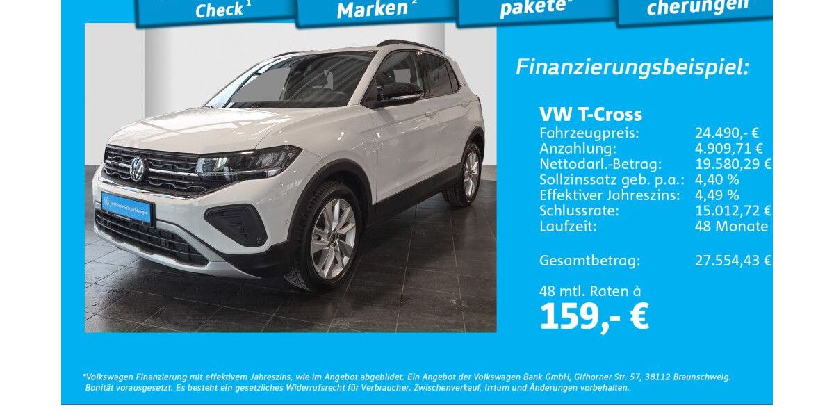 VW T-Cross 21.897 km 24.490 &euro; Glinde 21509