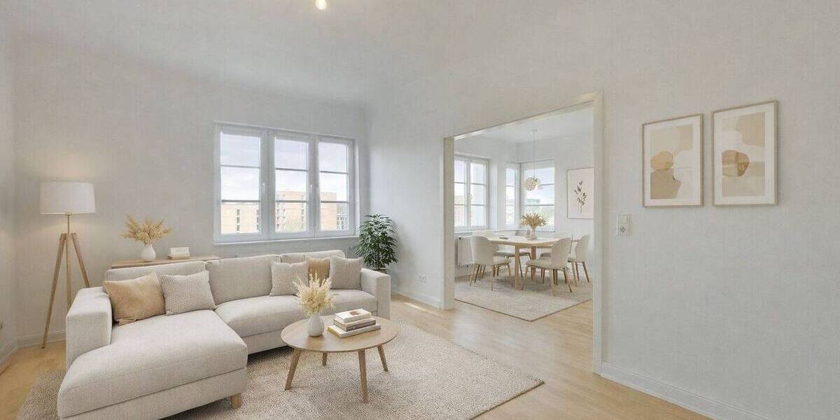 Etagenwohnung Hamburg Barmbek-Nord - 4 Zimmer, 97 m&sup2;, 549.000&euro; | Angebot:26080464