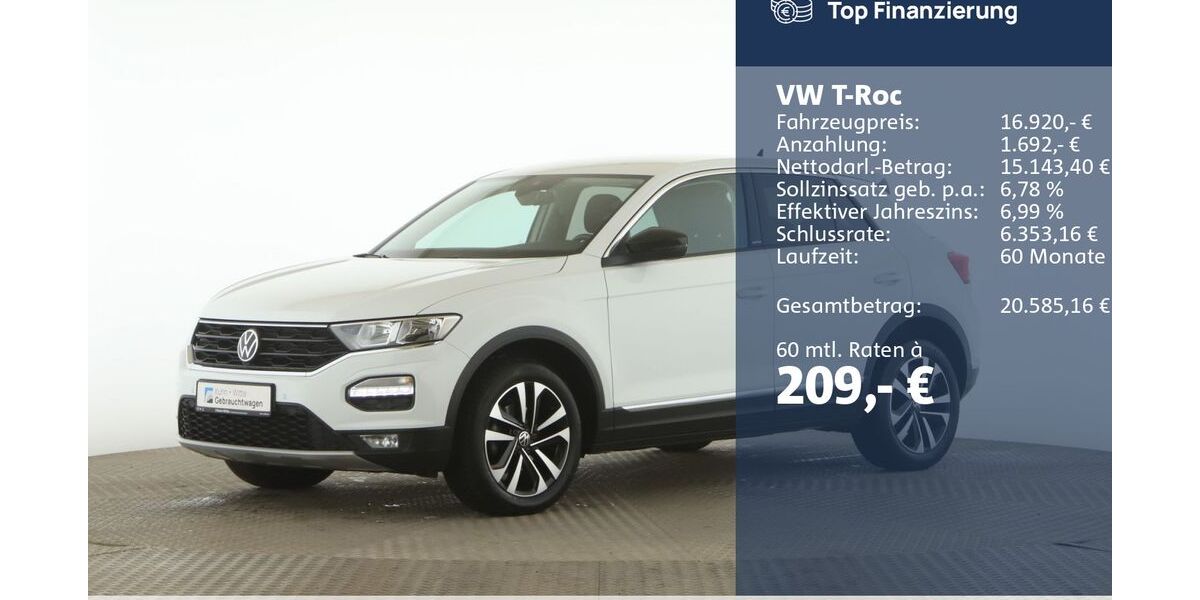 VW T-Roc 103.271 km 15.950 &euro; Buchholz 21244