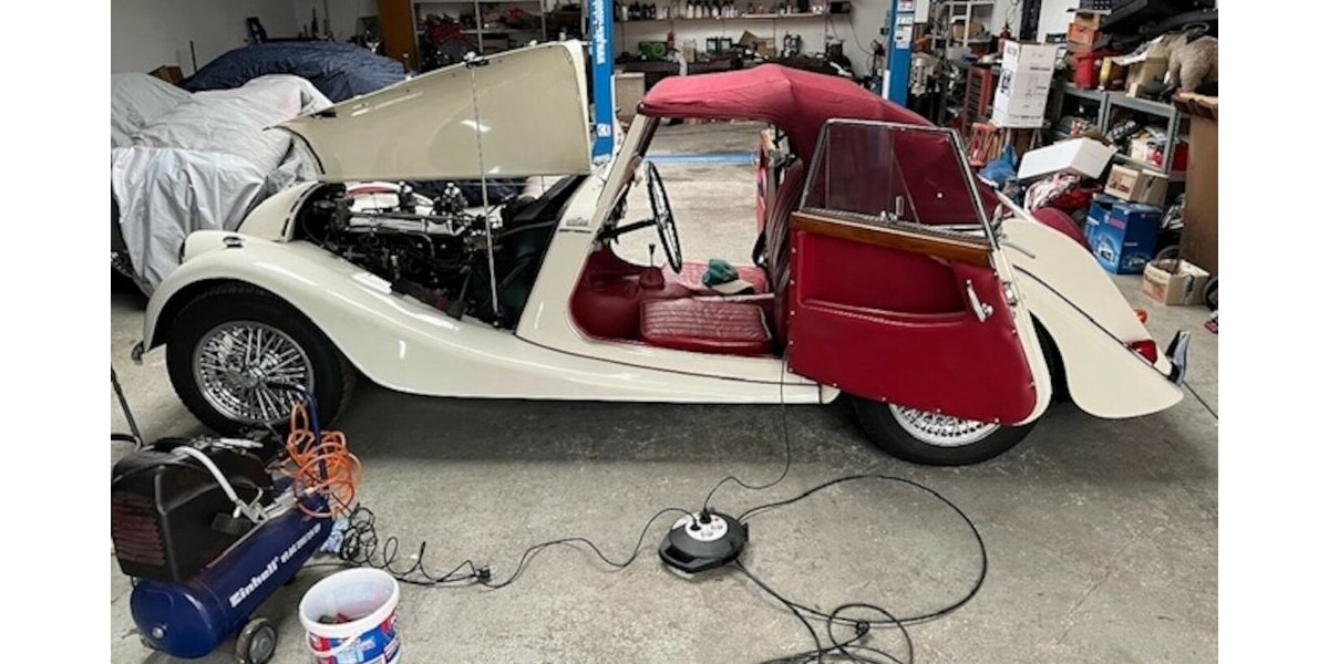 Morgan Plus 4 Drophead Coupe mit traumhafter Patina 78.000 km 39.999 &euro; Hamburg 22339