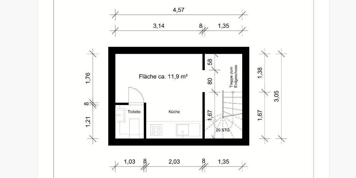 Optimale Einzelhandelsfläche in Fuhlsbüttel - Gute Sichtbarkeit an hochfrequentierter Hauptstraße 2 zimmer