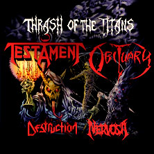 Testament & Obituary - Thrash Of The Titans + Supports: Destruction & Nervosa 14.10.2025 Grosse Freiheit 36