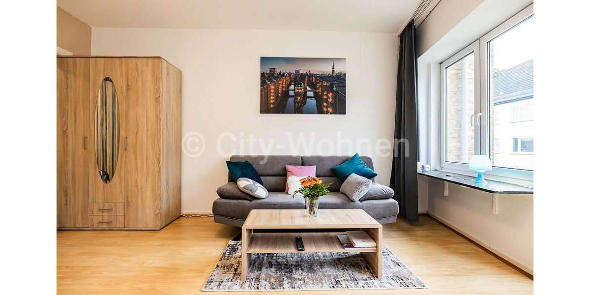 Wohnen auf Zeit in Hamburg 1.390 € 1 zimmer