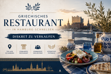 Griechisches Restaurant in Top-Lage in Hamburg-Schnelsen abzugeben! - Gewerbeobjekt Hamburg Schnelsen | Angebot:27413082