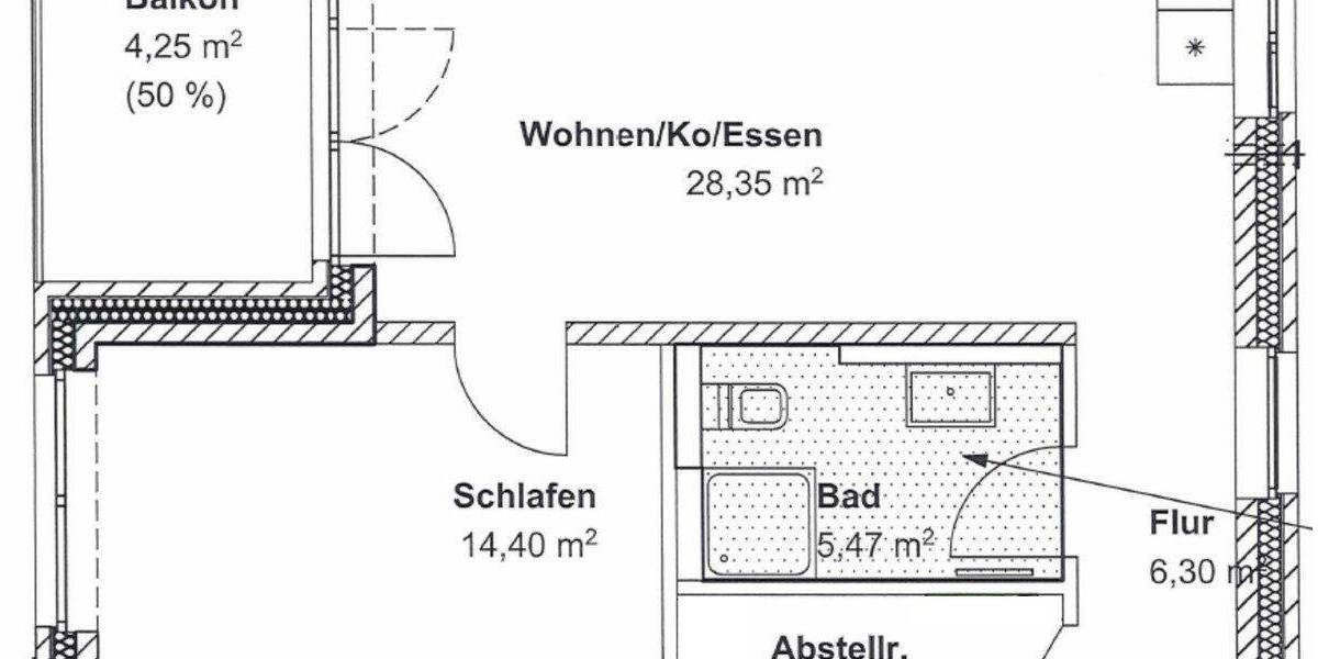 Etagenwohnung Winsen (Luhe) Winsen - 2 Zimmer, 62 m&sup2;, 930&euro; | Angebot:26833833