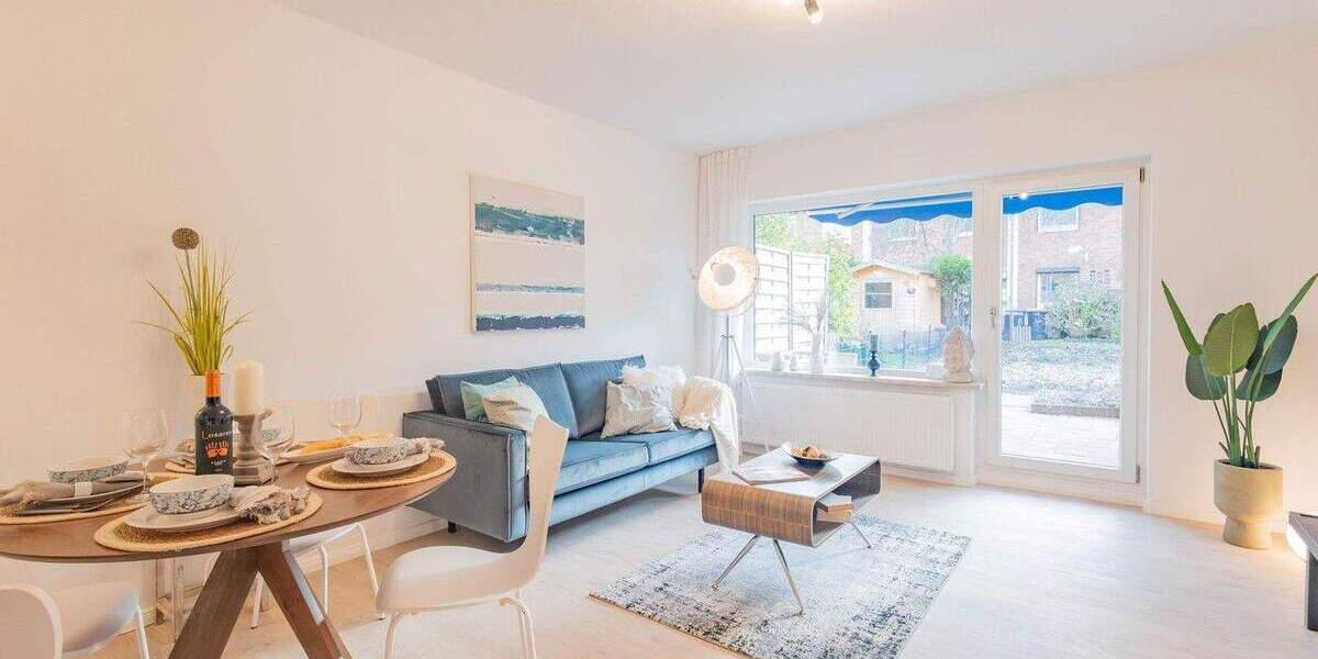 Urban & grün zugleich: Reihenhaus mit Garten in begehrter Bramfeld-Lage 3 zimmer