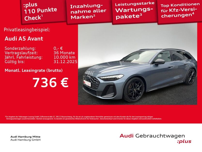 Audi A5 11.122 km 56.880 € Hamburg 22529