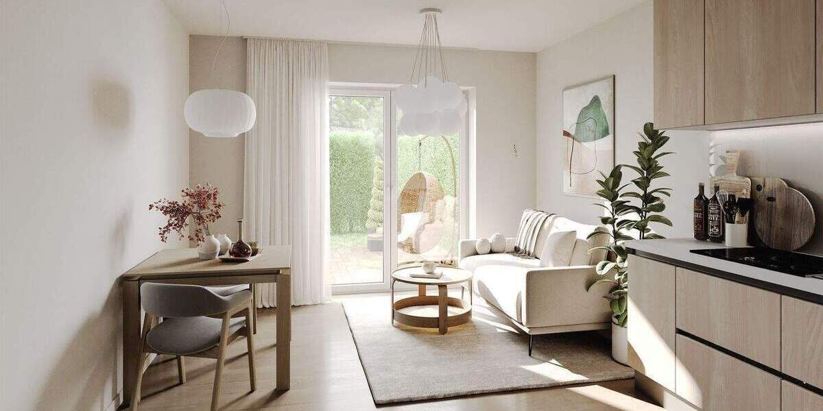 Terrassenwohnung Hamburg Alsterdorf - 2 Zimmer, 379.900&euro; | Angebot:25566157