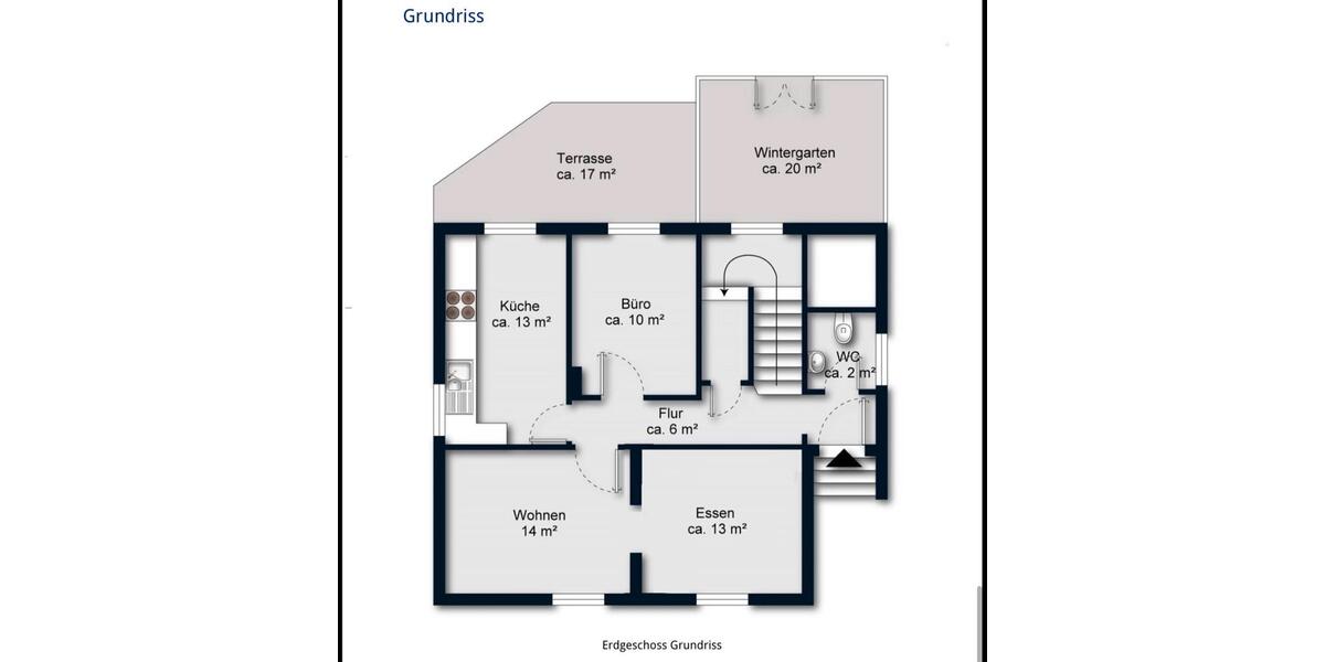 Einfamilienhaus Rellingen - 4 Zimmer, 115 m&sup2;, 2.250&euro; | Angebot:25300298