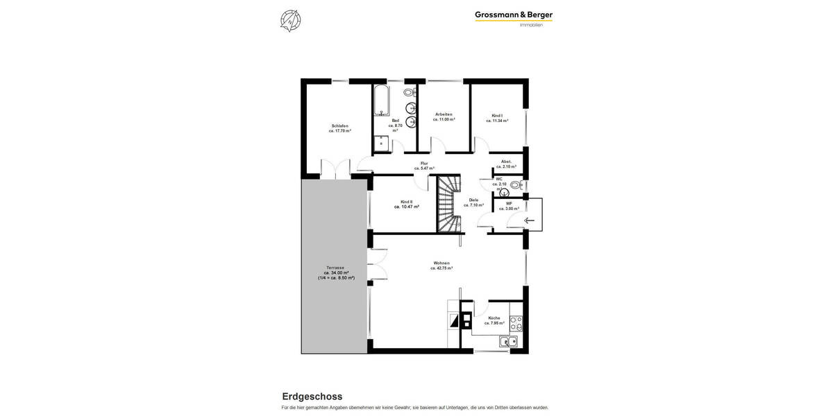 Bungalow Hamburg Bramfeld - 5 Zimmer, 130 m&sup2;, 690.000&euro; | Angebot:26242635