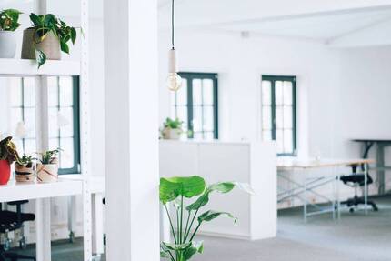 Coworking Arbeitsplätze auf unserem Campus mitten im Grünen - All-in-Miete