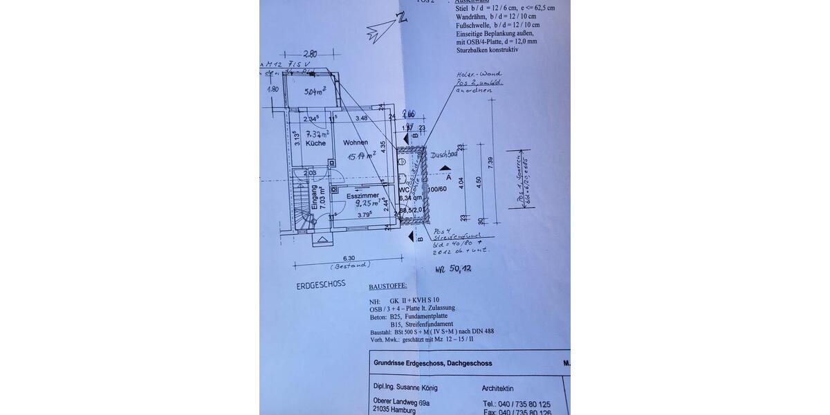 Doppelhaushälfte Geesthacht - 3 Zimmer, 102 m&sup2;, 325.000&euro; | Angebot:26219872