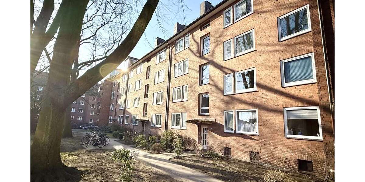 Etagenwohnung Hamburg Borgfelde - 2 Zimmer, 50 m&sup2;, 225.000&euro; | Angebot:25754963