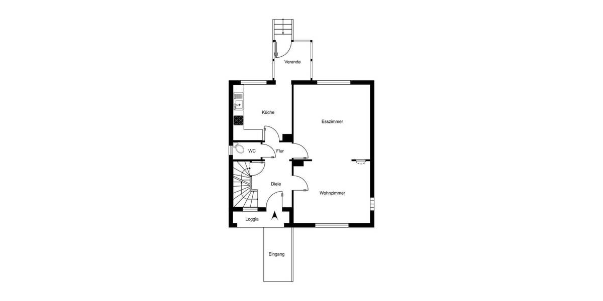 Einfamilienhaus Hamburg Rahlstedt - 5 Zimmer, 108 m&sup2;, 599.000&euro; | Angebot:25895934