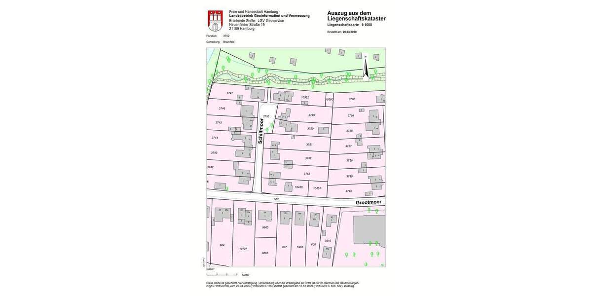 Grundstück Hamburg Bramfeld - 520.000&euro; | Angebot:25708422