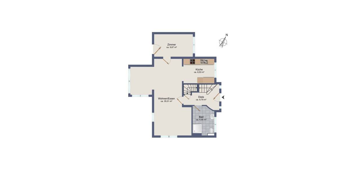 Einfamilienhaus Hamburg/ Tonndorf Tonndorf - 4 Zimmer, 111 m&sup2;, 598.000&euro; | Angebot:26433709