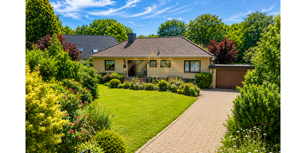 Ruhe pur: Bungalow in ruhiger Sackgassenlage mit Vollkeller und großem Grundstück - Bungalow Holm | Angebot:26947721