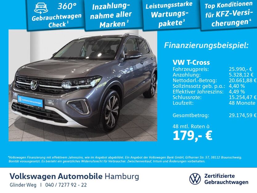 VW T-Cross 8.153 km 24.890 € Glinde 21509
