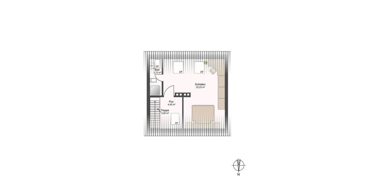 Reihenmittelhaus Reinbek - 4 Zimmer, 110 m&sup2;, 385.000&euro; | Angebot:26388757