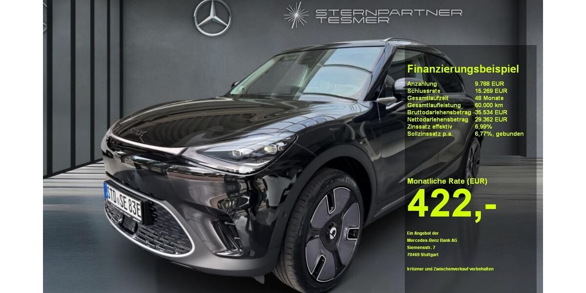 Smart #1 9.900 km 35.840 € Buxtehude 21614