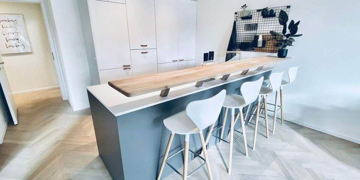 @HOME ? EXKLUSIVES DESIGN BUSINESS APARTMENT IM HERZEN HAMBURGS ? virtuelle Besichtigung möbliert 2 zimmer